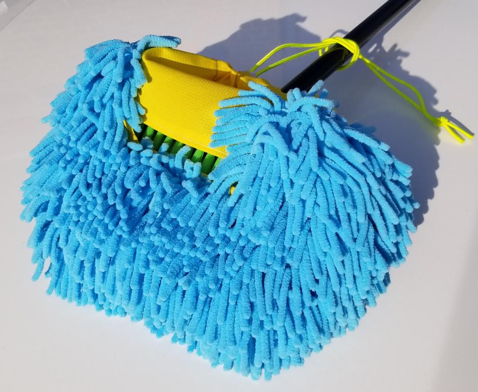 Car Loofa Foam Brush Mop Cover