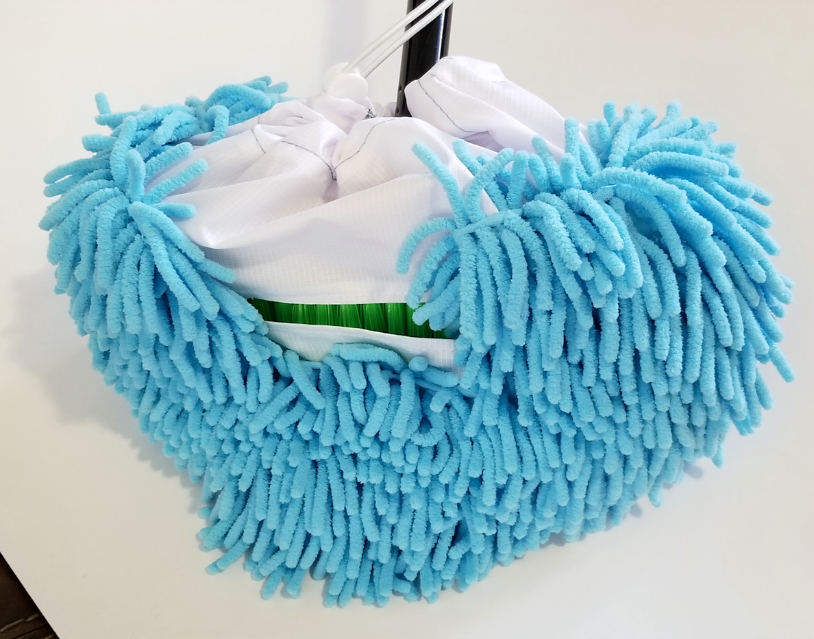 Car Loofa Foam Brush Mop Cover
