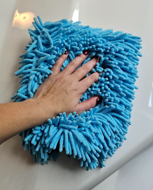 Wash Mitt (Microfiber Chinelle) Car Loofa