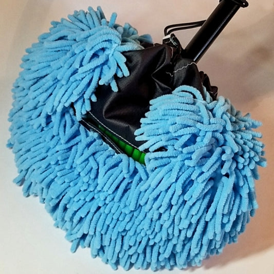 Car Loofa Foam Brush Mop Cover